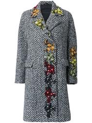 декорированное пальто Ermanno Scervino