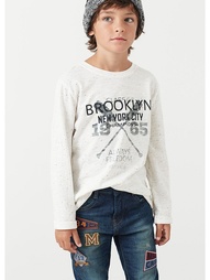 Лонгслив Mango kids