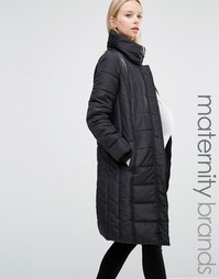 Стеганая куртка Mamalicous - Черный Mama.Licious