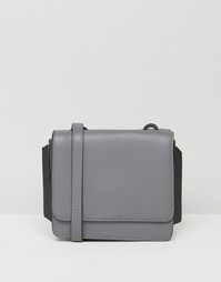Kendall + Kylie Baxter Leather Cross Body - Серый