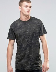 Футболка с принтом G-Star Durit - Зеленый