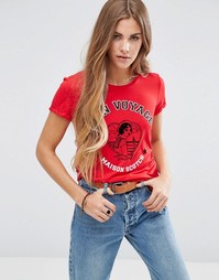 Футболка Maison Scotch Theme - Красный
