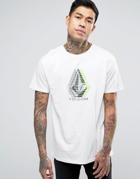 Белая футболка Volcom Minor BSC - Белый