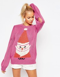 Джемпер Wildfox Santa - Красный