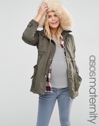 Парка для беременных ASOS Maternity - Зеленый