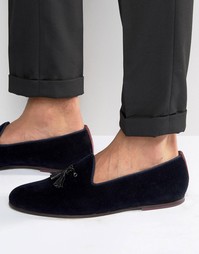 Слиперы с кисточками Ted Baker Thrysa - Темно-синий