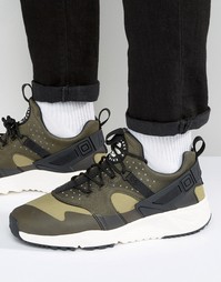 Зеленые кроссовки Nike Air Huarache Utility 806807-201 - Зеленый