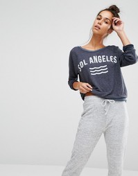 Свитшот с логотипом Sol Angeles - Темно-синий