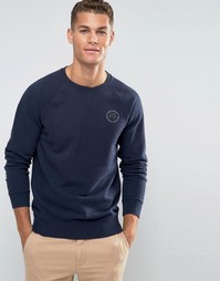 Темно-синий свитшот с логотипом Jack Wills - Темно-синий