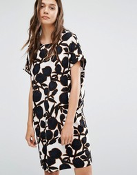 Платье с принтом Selected Cathy - Мульти