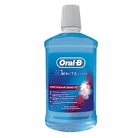 ORAL-B Ополаскиватель полости рта 3D White Luxe 250 мл