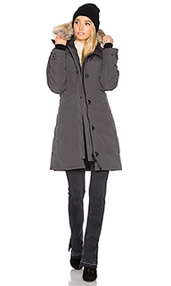 Парка с оборкой из меха койота lorette - Canada Goose