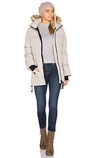 Парка с оборкой из меха койота solaris - Canada Goose