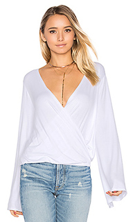 Bell sleeve surplice top - Chaser