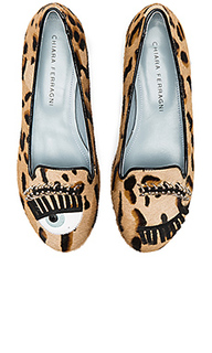 Piercing flirting cow hair flat - Chiara Ferragni