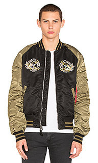 Куртка бомбер ma 1 souvenir eagle - ALPHA INDUSTRIES