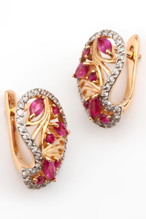 Серьги RUSGEMS