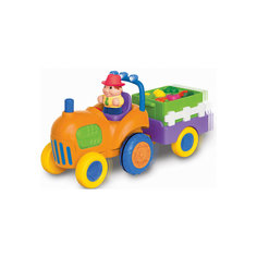 Развивающий игровой центр - трактор с овощами, Kiddieland