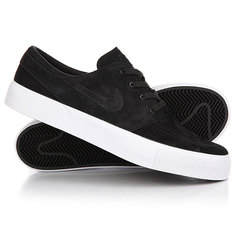 Кеды кроссовки низкие Nike Zoom Stefan Janosti Prem Ht Black/Black/White