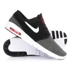 Кеды кроссовки низкие Nike Stefan Janoski Max L Anthracite/Pure Platinum Black