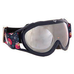 Маска для сноуборда женская Roxy Loola 2.0 Elmo Print Blueprint
