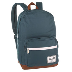 Рюкзак городской Herschel Pop Quiz Lndian Teal/Tan Synthetic Leather