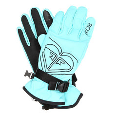 Перчатки сноубордические женские Roxy Popi Gloves Blue Radiance