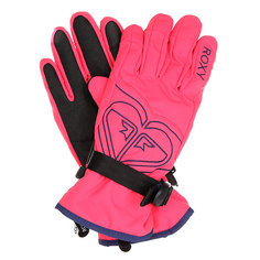 Перчатки сноубордические женские Roxy Popi Gloves Paradise Pink