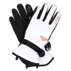 Перчатки сноубордические женские Roxy Rxjettysolidglv Bright White