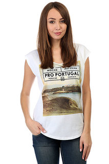 Футболка женская Rip Curl Poster Peniche White