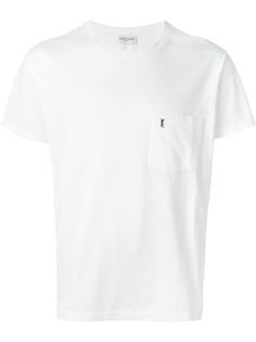классическая футболка  Saint Laurent