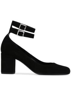 туфли с пряжками Saint Laurent
