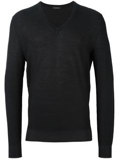 джемпер с V-образным вырезом Ermenegildo Zegna