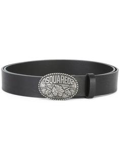 ремень с бляшкой-логотипом Dsquared2
