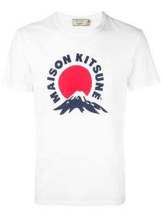 футболка 'Mont Fuji' Maison Kitsuné