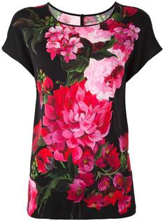 блузка с цветочным узором Dolce &amp; Gabbana