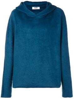 джемпер с капюшоном MSGM