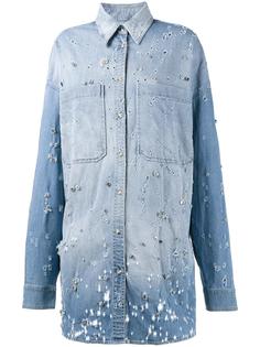 perforated detailing shirt Faith Connexion