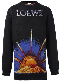 джемпер с изображением восхода Loewe