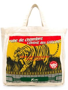 printed shopper Comme Des Garçons Vintage