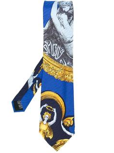 psyche and cupid print tie Versace Vintage