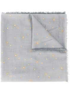 шарф с принтом звезд из люрекса Valentino