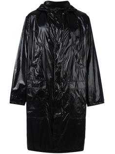 logo print raincoat MSGM