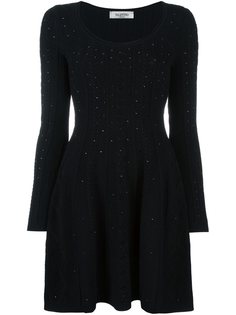 декорированное платье Valentino