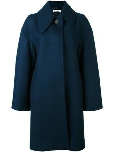 однобортное пальто Jil Sander