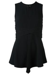 топ с перекрестными лентами Proenza Schouler