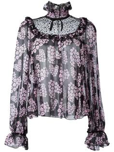 блузка с цветочным рисунком Giamba