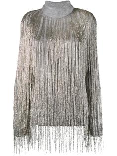 beaded fringe oversized jumper Valentino