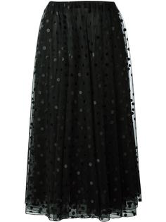 юбка А-образного силуэта из тюля Giamba