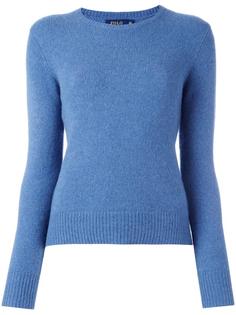 джемпер с отделкой в рубчик и круглым вырезом Polo Ralph Lauren